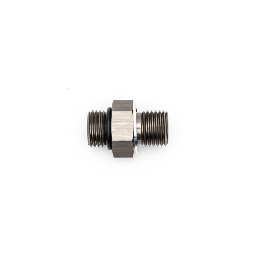 DEATSCHWERKS - 6AN ORB Male to M14 X 1.5 Metric Male w/O-Ring and Crush Washer