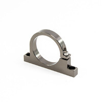 DEATSCHWERKS - Aluminium Billet In-Line Fuel Filter Mounting Bracket to Suit 70mm, 110mm, and 160mm Housings