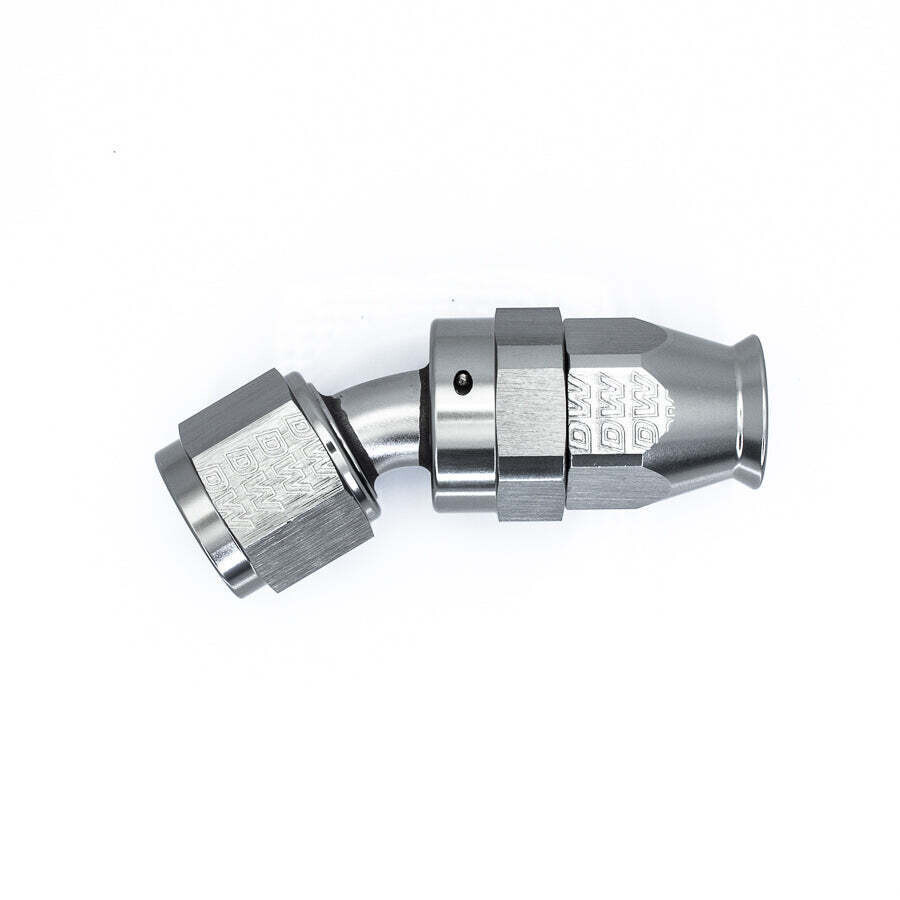DEATSCHWERKS - 6 AN Female Flare Swivel 30-degree Hose End PTFE anodized DW titanium