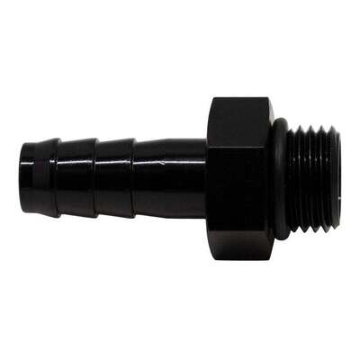 DEATSCHWERKS - 6AN to 3/8 Triple Barb Fitting Anodized Matte Black