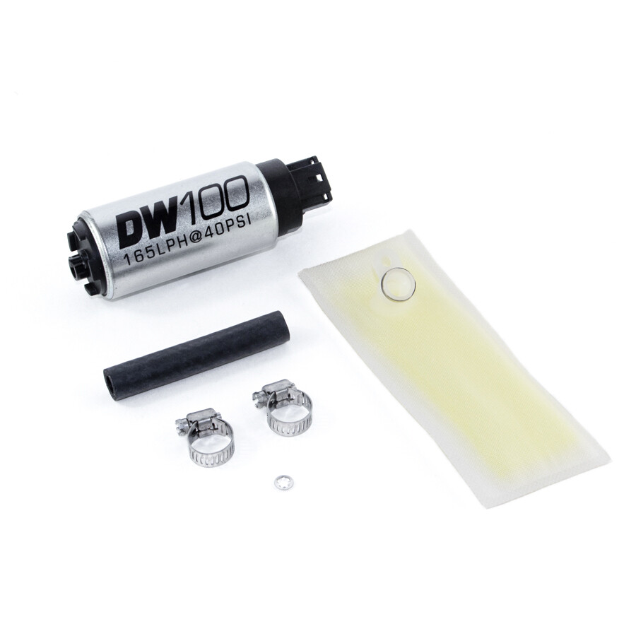 DEATSCHWERKS - DW100 165lph In-Tank Fuel Pump w/Install Kit (Integra 94-01/Civic 92-00)