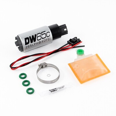 DEATSCHWERKS - DW65C 265lph Compact Fuel Pump w/Install Kit (Focus RS 05-10)