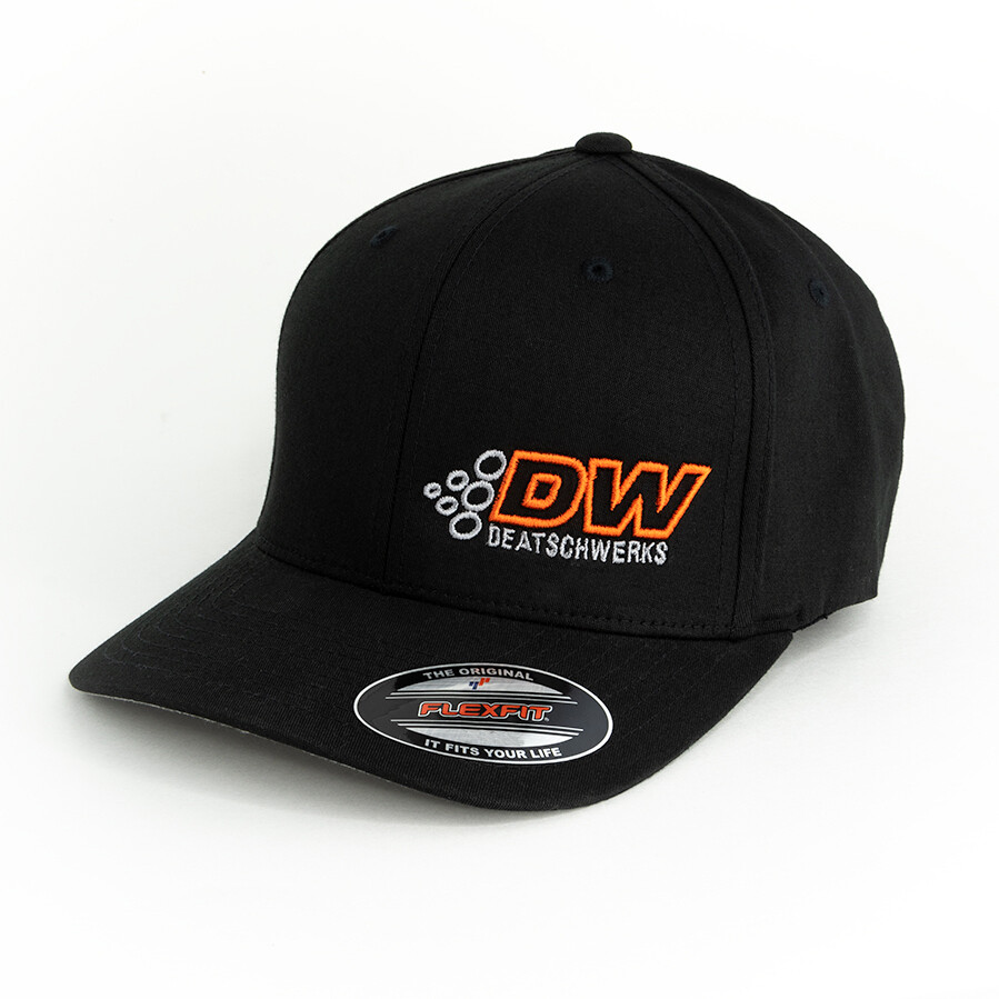 DEATSCHWERKS - DW Logo FlexFit Curved Bill Cap - L/XL