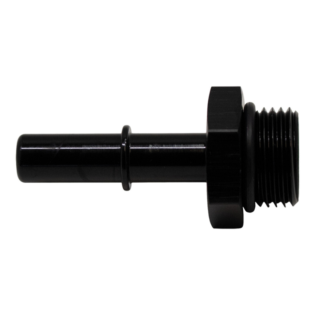DEATSCHWERKS - 8AN to 3/8 EFI Quick Connect Adapter Anodized Matte Black