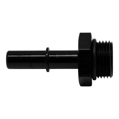 DEATSCHWERKS - 8AN to 3/8 EFI Quick Connect Adapter Anodized Matte Black