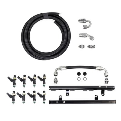 DEATSCHWERKS - LS1/LS6 Fuel Rails w/Crossover, 1000cc/min Injectors and Returnless Plumbing Kit (Camaro 98-02)