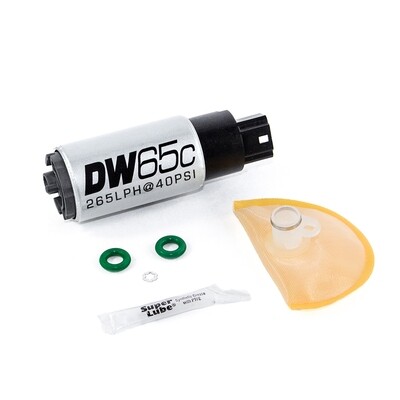 DEATSCHWERKS - DW65C 265lph Compact Fuel Pump w/Install Kit (Civic 06-11)