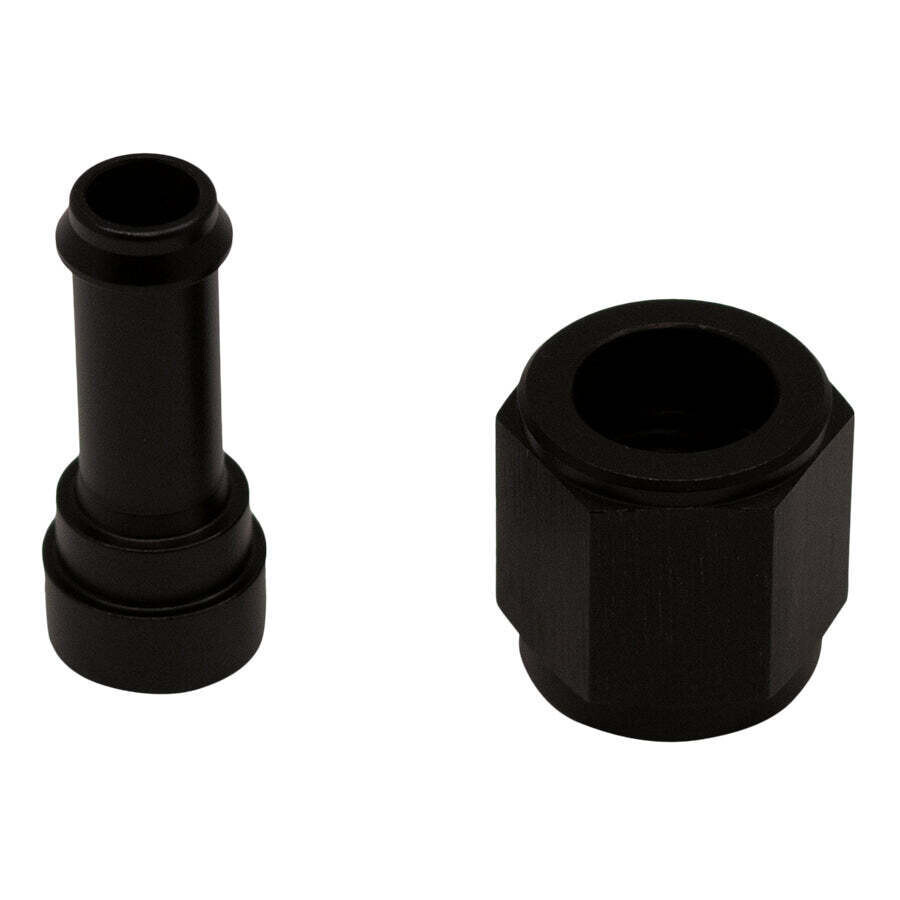 DEATSCHWERKS - 6AN to 5/16 Single Hose Barb Anodized Matte Black