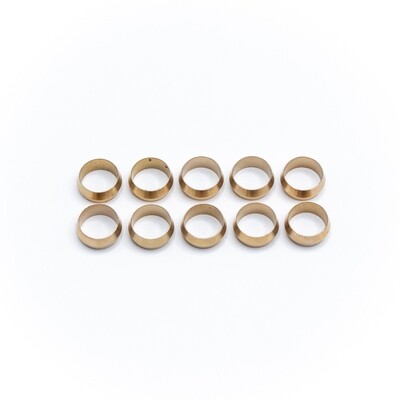 DEATSCHWERKS - Replacement Hard Line Compression Olives - 1/2&quot; (10 Pack)