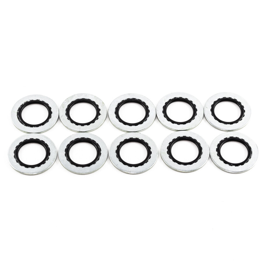 DEATSCHWERKS - Rubber and Metal Crush Washer (10 Pack) - 10AN