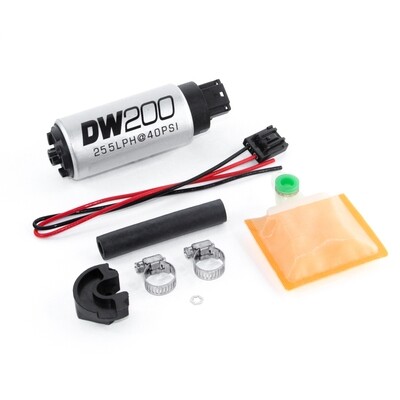 DEATSCHWERKS - DW200 255lph In-Tank Fuel Pump w/Install Kit (Silvia 89-94/Q45 91-01)