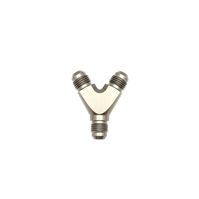 DEATSCHWERKS - 6AN Male Flare and 6AN to 6AN Male Flare Y Block Fitting