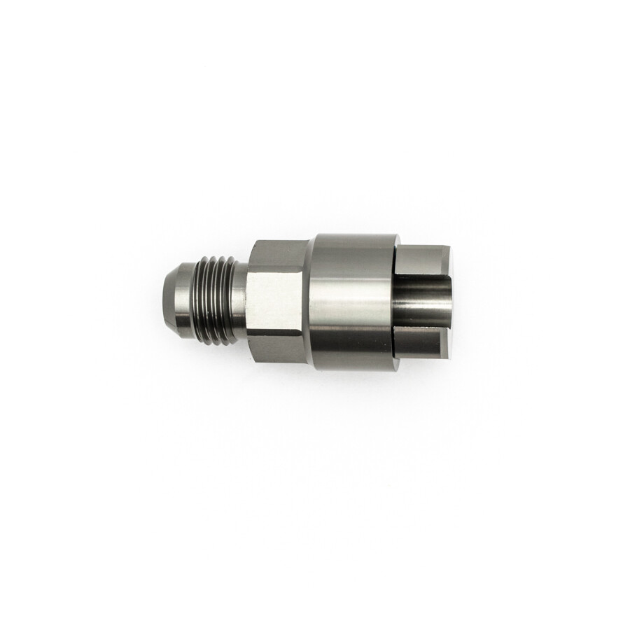 DEATSCHWERKS - 6AN Male Flare to 5/16&quot; Female EFI Quick Connect Adapter