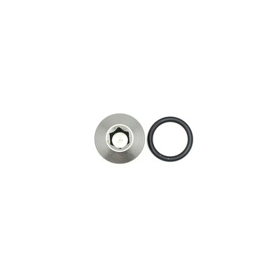 DEATSCHWERKS - 6AN ORB Male Plug w/Low Profile Internal Allen/Hex (Includes O-Ring)