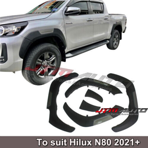 JTM AUTO - OEM Fender Flares Suitable For Toyota Hilux N80 2021+ Onwards