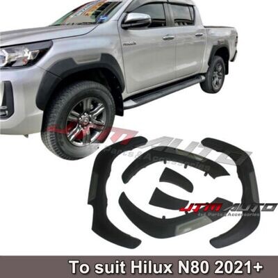 JTM AUTO - OEM Fender Flares Suitable For Toyota Hilux N80 2021+ Onwards