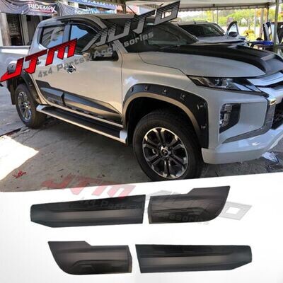 JTM AUTO - NEW Side Door Body Molding Cladding Trim To Suit Mitsubishi Triton MQ MR 15-22