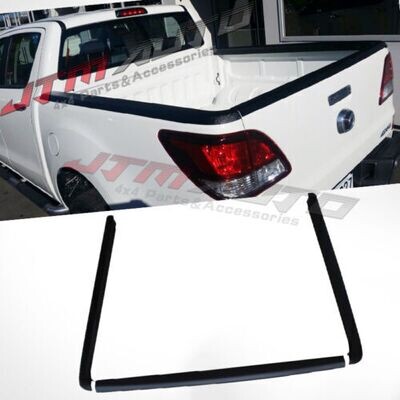 JTM AUTO - 3 PCS RAIL GUARD Tail Gate CAP PROTECTOR COVER For Mazda BT-50 BT50 2012-2020