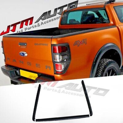 JTM AUTO - 3 PCS RAIL GUARD Tail Gate CAP PROTECTOR COVER To Suit Ford Ranger 2012-2022