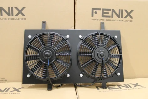 FENIX - NISSAN SILVIA S14-S15 SR20DET SHROUD &amp; FANS