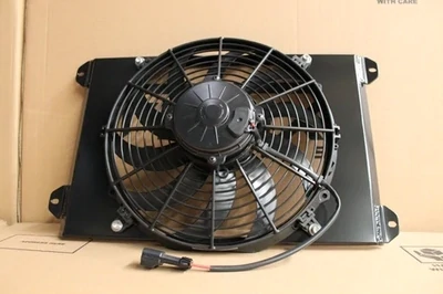 FENIX - Toyota KE70 Corolla Custom Built Shroud &amp; 12&quot; Spal Fan