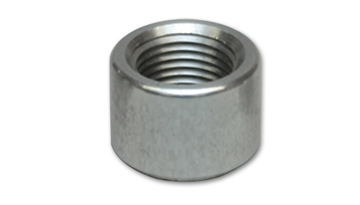 -4 AN Female Weld Bung - 7/16in -20 Thread - Aluminum