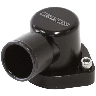 AEROFLOW - Ford 302-351C Billet Thermostat Housing, Choose Colour: Black