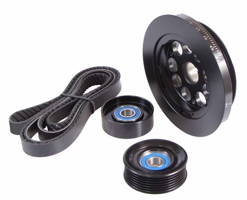 Powerbond - Barra Harmonic Balancer Pulley Underdrive 20%, Ford Falcon BA-FGX 4.0L
