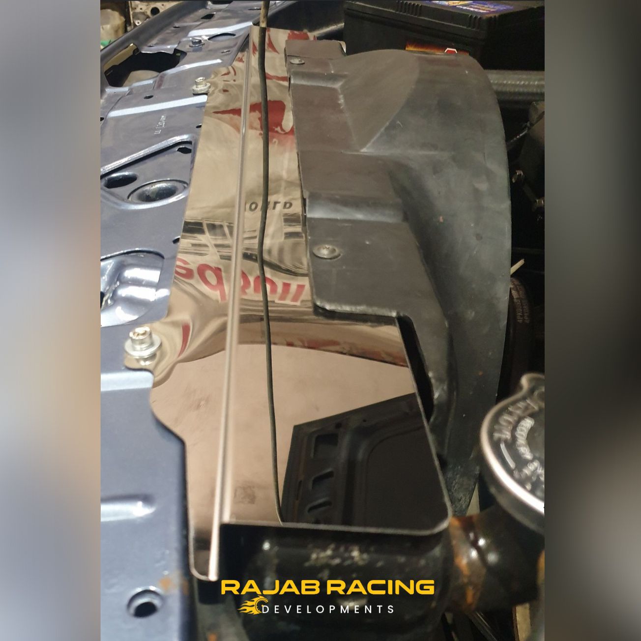 RAJAB RACING - VL Commodore Radiator Fill Panel