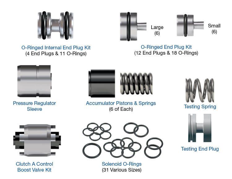 Sonnax Zip Kit® - 6R60, 6R75, 6R80(09-14), ZF6HP19, ZF6HP26, ZF6HP32