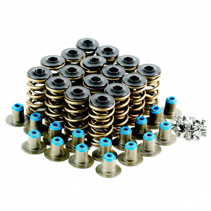 CROW CAMS - LS Valve Spring &amp; Retainer Kit suit LS1 LS2 LS3 L76 L98 LS7 LSA - VTKLS9
