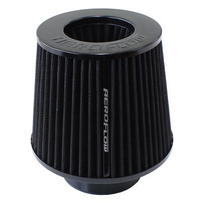 AEROFLOW - 3&quot; Inverted Pod Filter with Black End