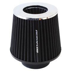 AEROFLOW - 3&quot; Inverted Pod Filter with Silver End