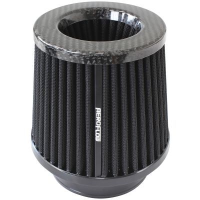 AEROFLOW - 4&quot; (102mm) Clamp-On Carbon Fibre Inverted Tapered Pod Filter