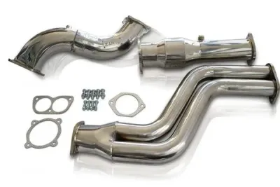 ANTZ - Ford BA BF Falcon XR6 Turbo Dump Pipe Hi-flow 100 Cell Cat Down