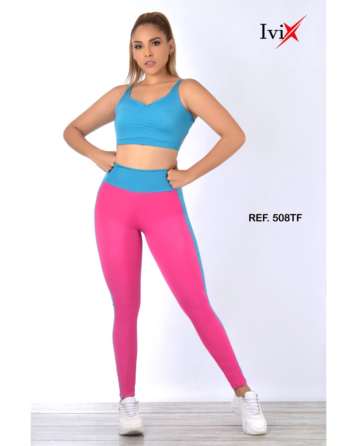 ​CONJUNTO DEPORTIVO MUJER TOP LEGGING IVIX FIT
