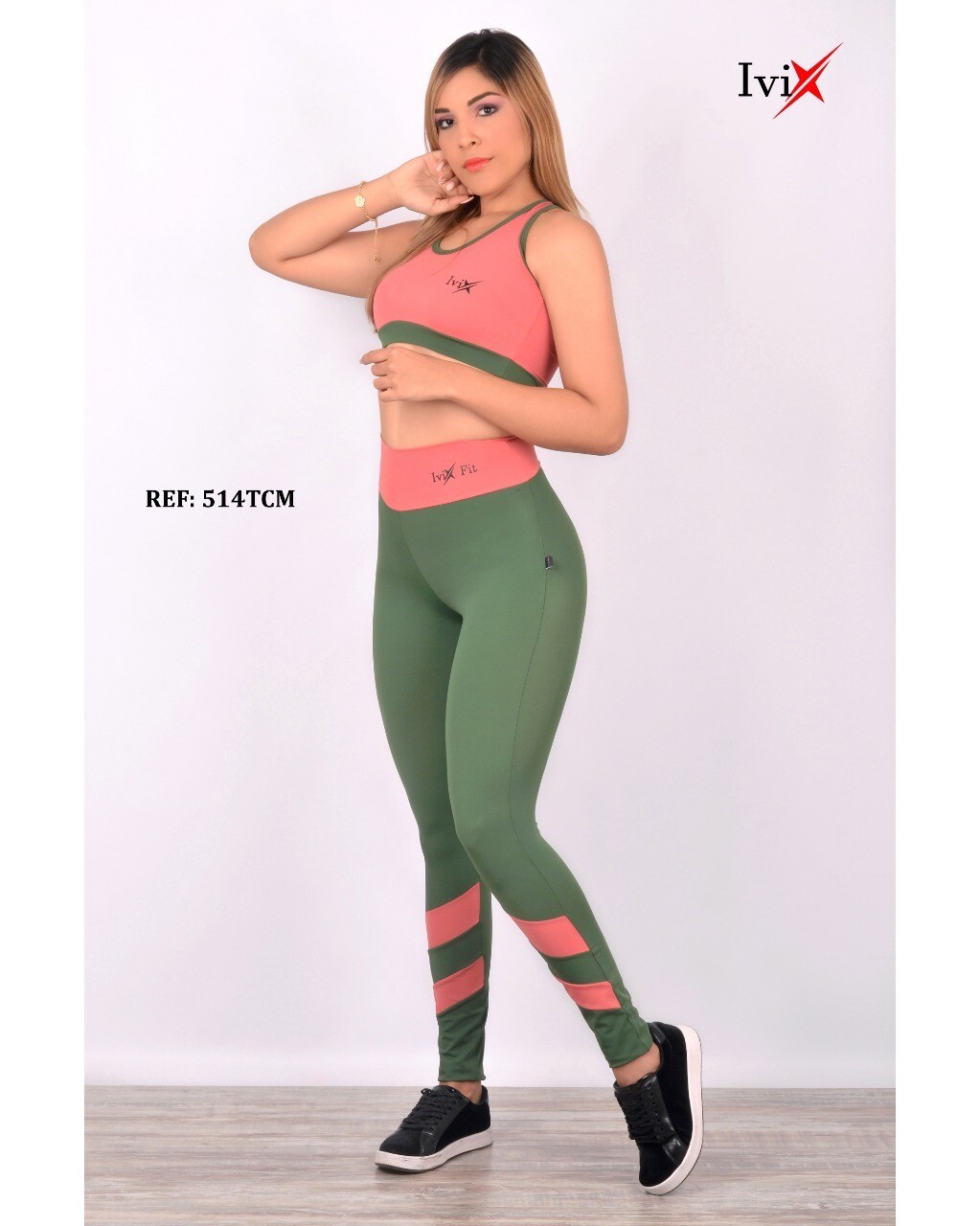 ​CONJUNTO DEPORTIVO MUJER TOP LEGGING IVIX