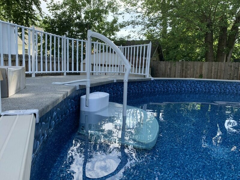 3 PIECE REGENCY PATIO DECKS WITH RESIN FENCE