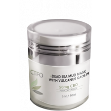 CBD Dead Sea Mud Mask With Vulcanus Kaolin – 50mg