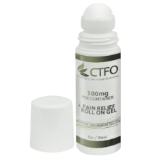 Roll On Pain Rub + 100mg CBD - 3oz