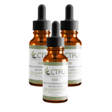 ISOLATE 1500mg CBD Oil Drops 3 Pack