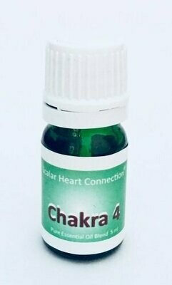 Mistura de óleo essencial do Chakra do Coração ou Ar (4 ml)