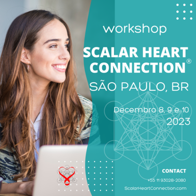 Retiro e Curso para Formação de Praticante de Scalar Heart Connection - São Paulo, Brasil. 8 ao 10 de dezembro del 2023