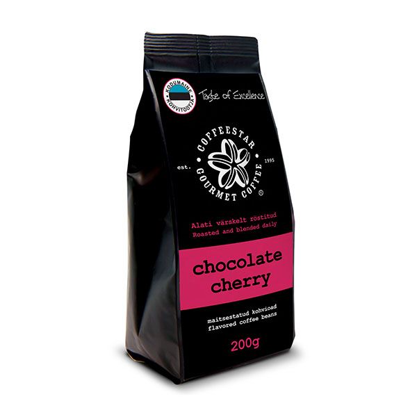 MAUSTEKAHVI Chocolate Cherry 200 g, 1 kg