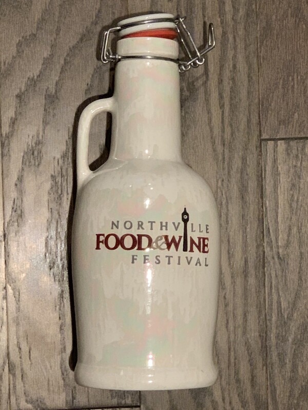 64 oz. Iridescent Growler with flip-top lid