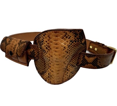 Simply Rugged Exclusive Python Leather Holster