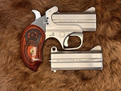 Bond Arms Texas Defender Derringer .357 Mag/ .38 Special with Extra Snake Slayer 45/410 Barrel