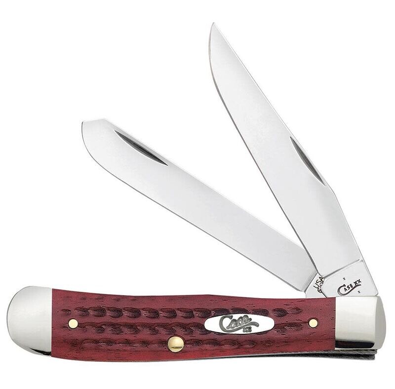 Case Pocket Worn® Corn Cob Jig Old Red Bone Trapper