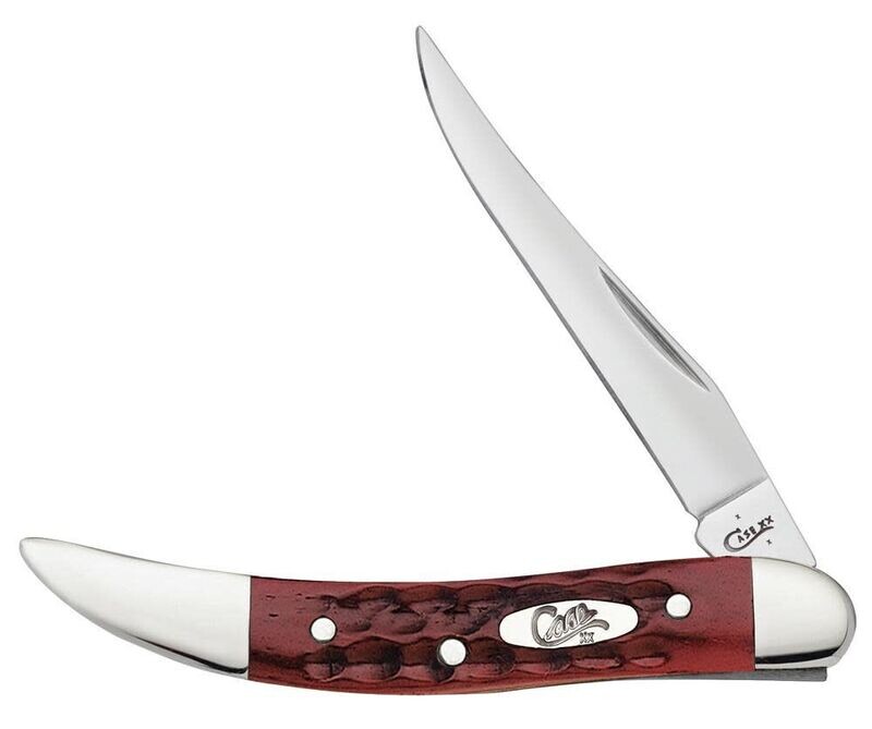 Case Pocket Worn® Corn Cob Jig Old Red Bone Small Texas Toothpick