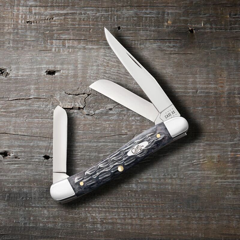 Case Smooth Antique Bone Medium Stockman